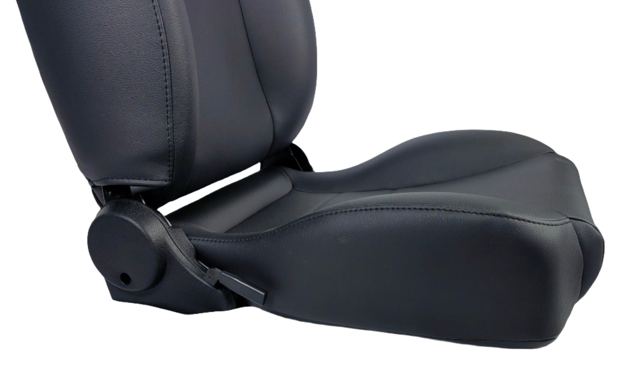 Adjustable Replacement Front Jeep Seat with Headrest - Pass Adjuster