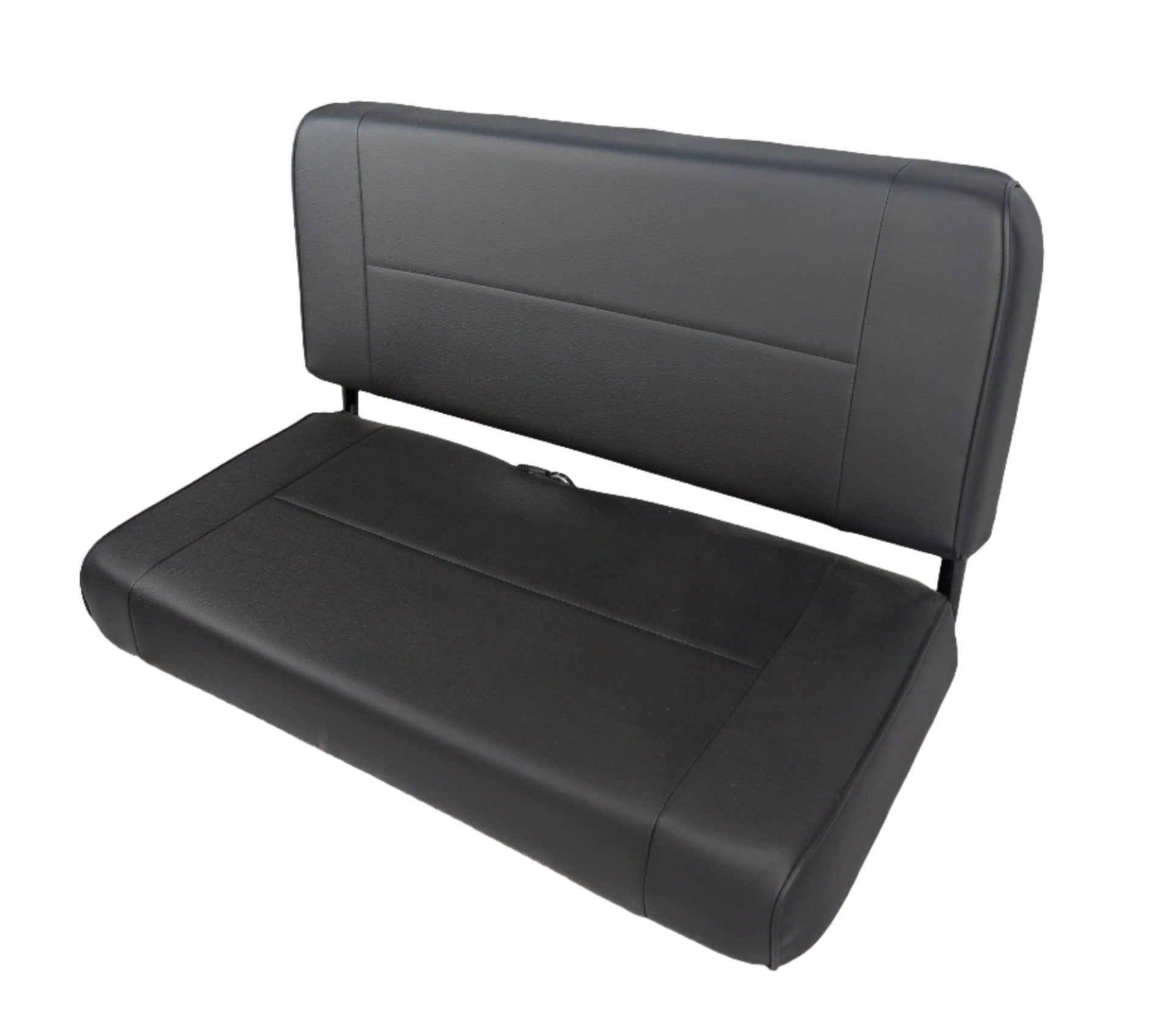 CJ/YJ Fixed Replacement Jeep Rear Seat - Front Angle