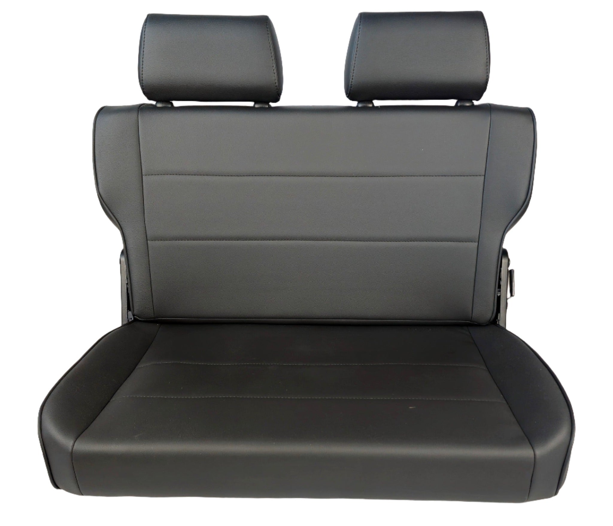 CJ / YJ Fold and Tumble Replacement Jeep Rear Seat Headrest - Front