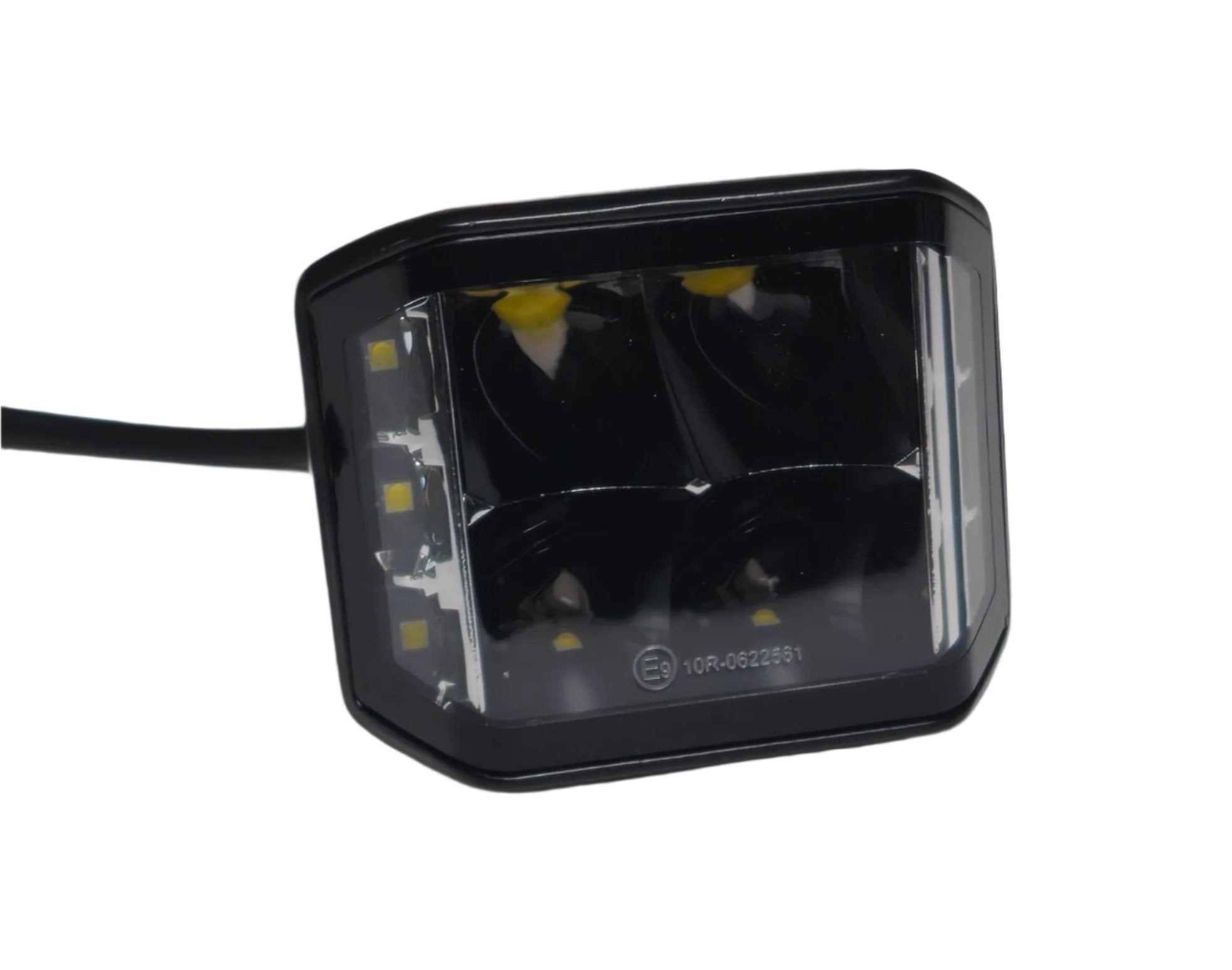 Deluxe Off Road LED Cube Light 3x4 - Front Angle