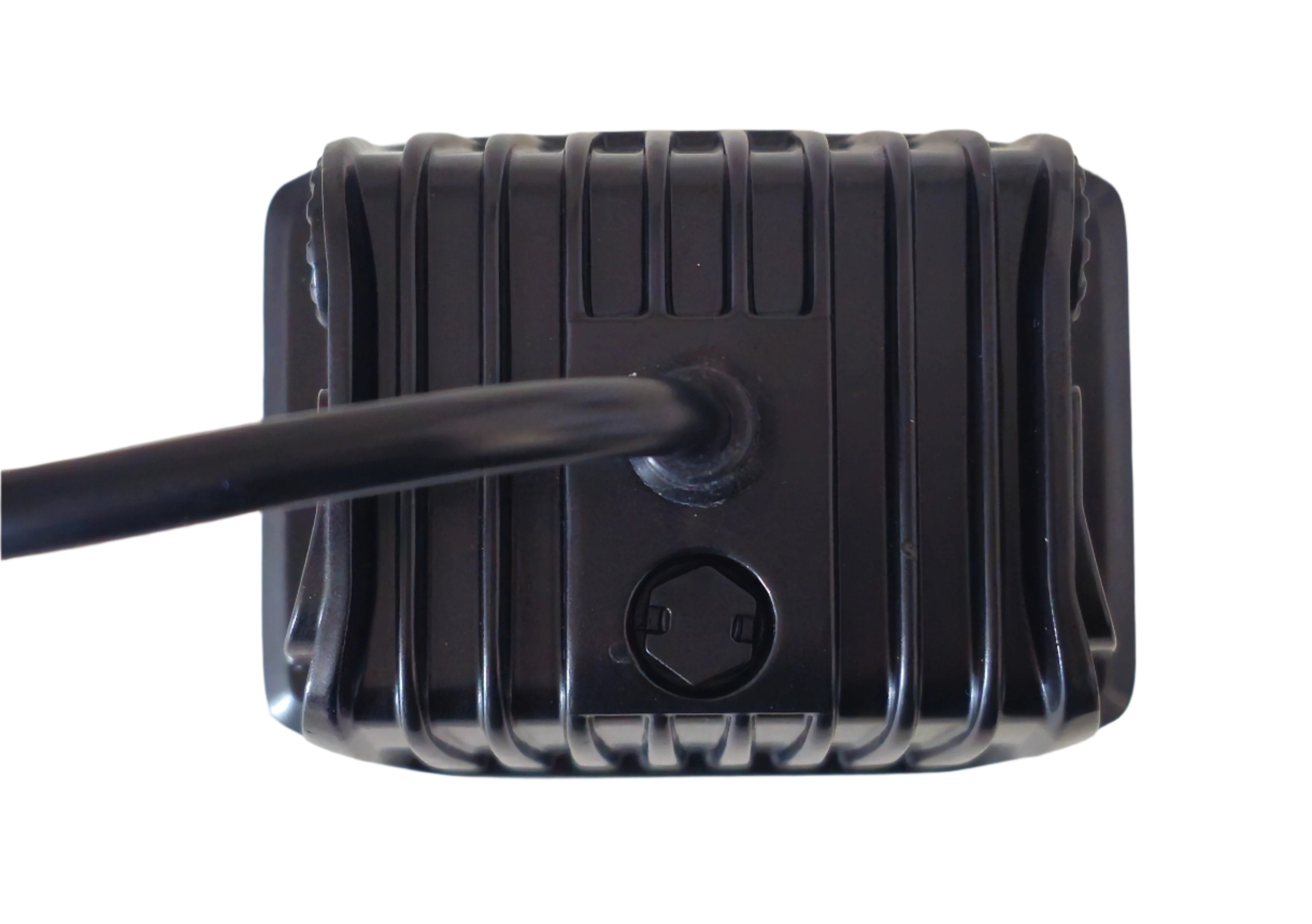 Deluxe Off Road LED Cube Light 3x4 with Amber - Back