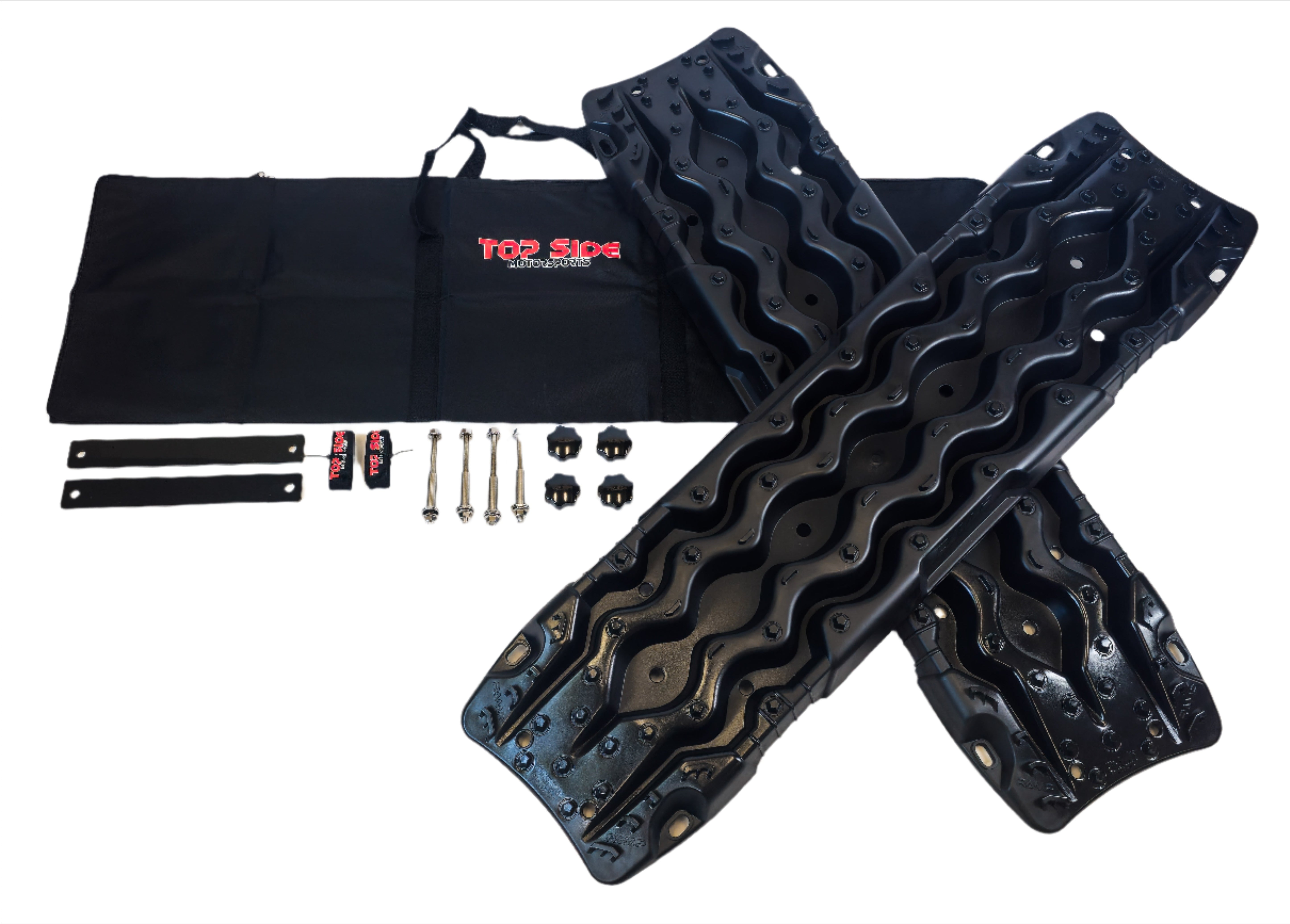 Heavy Duty Recovery Boards - Black Kit