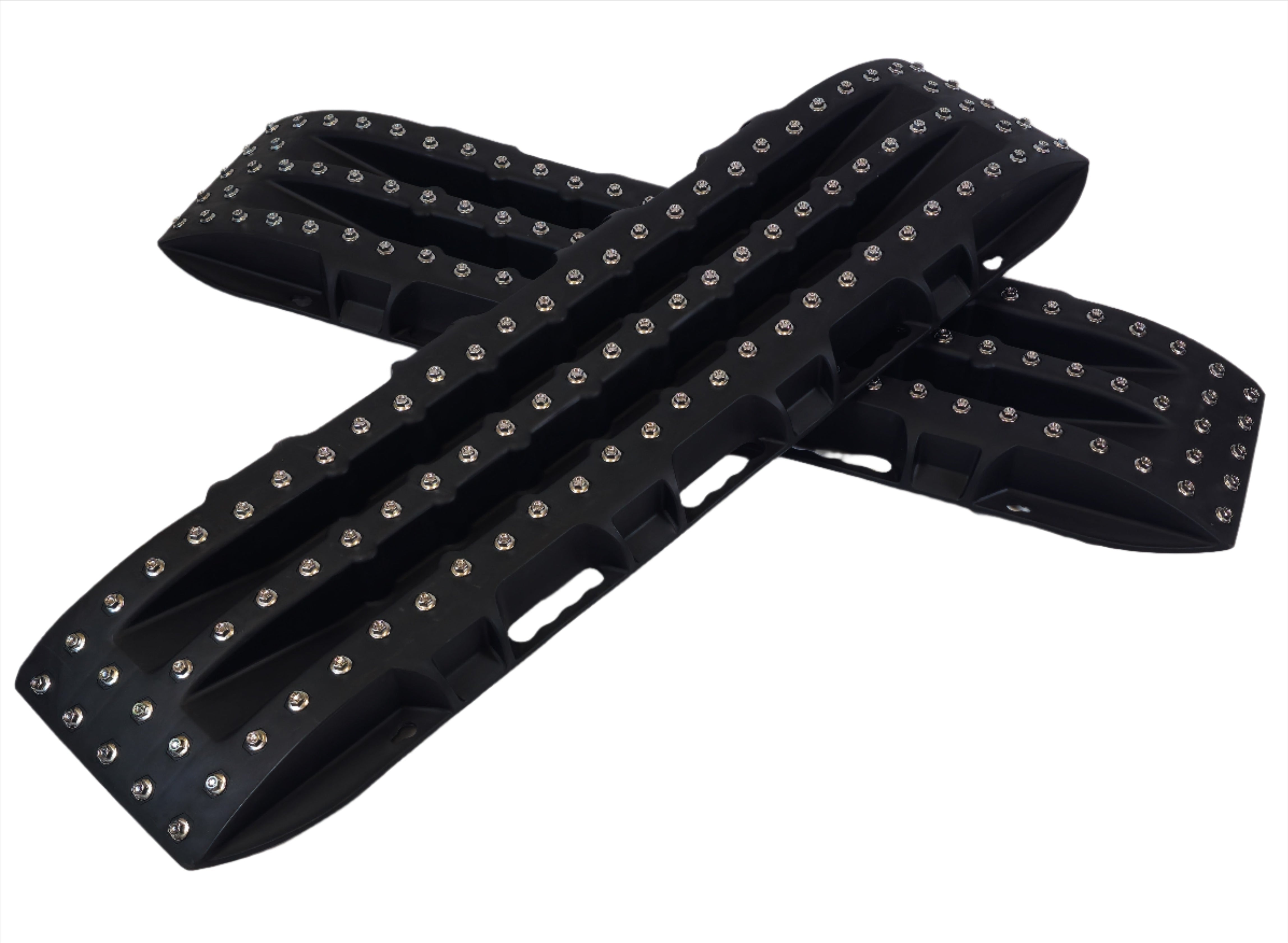 Metal Teeth Recovery Boards - Black Pair