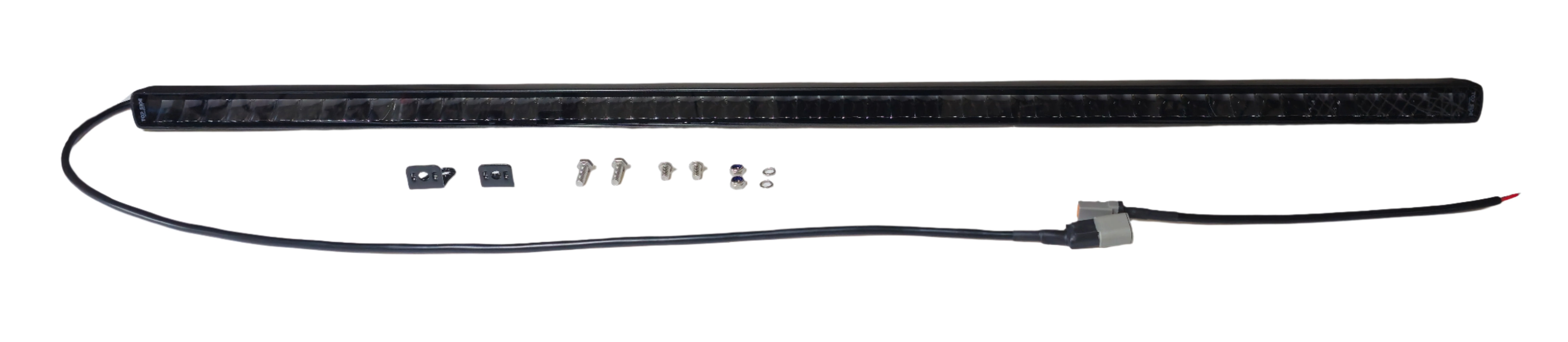 Premium Off Road LED Light Bar Single Row with E-Boost - 50 inch Kit