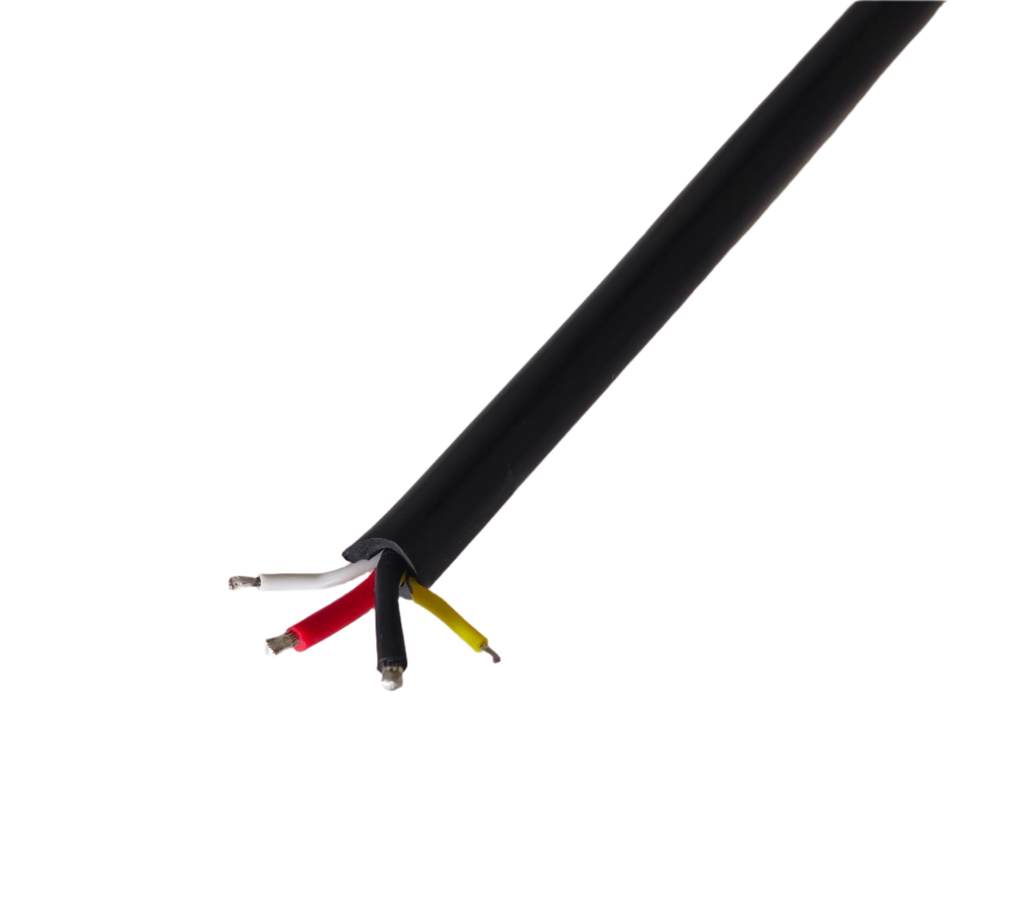 Premium Off Road LED Light Bar Single Row with E-Boost - Wire
