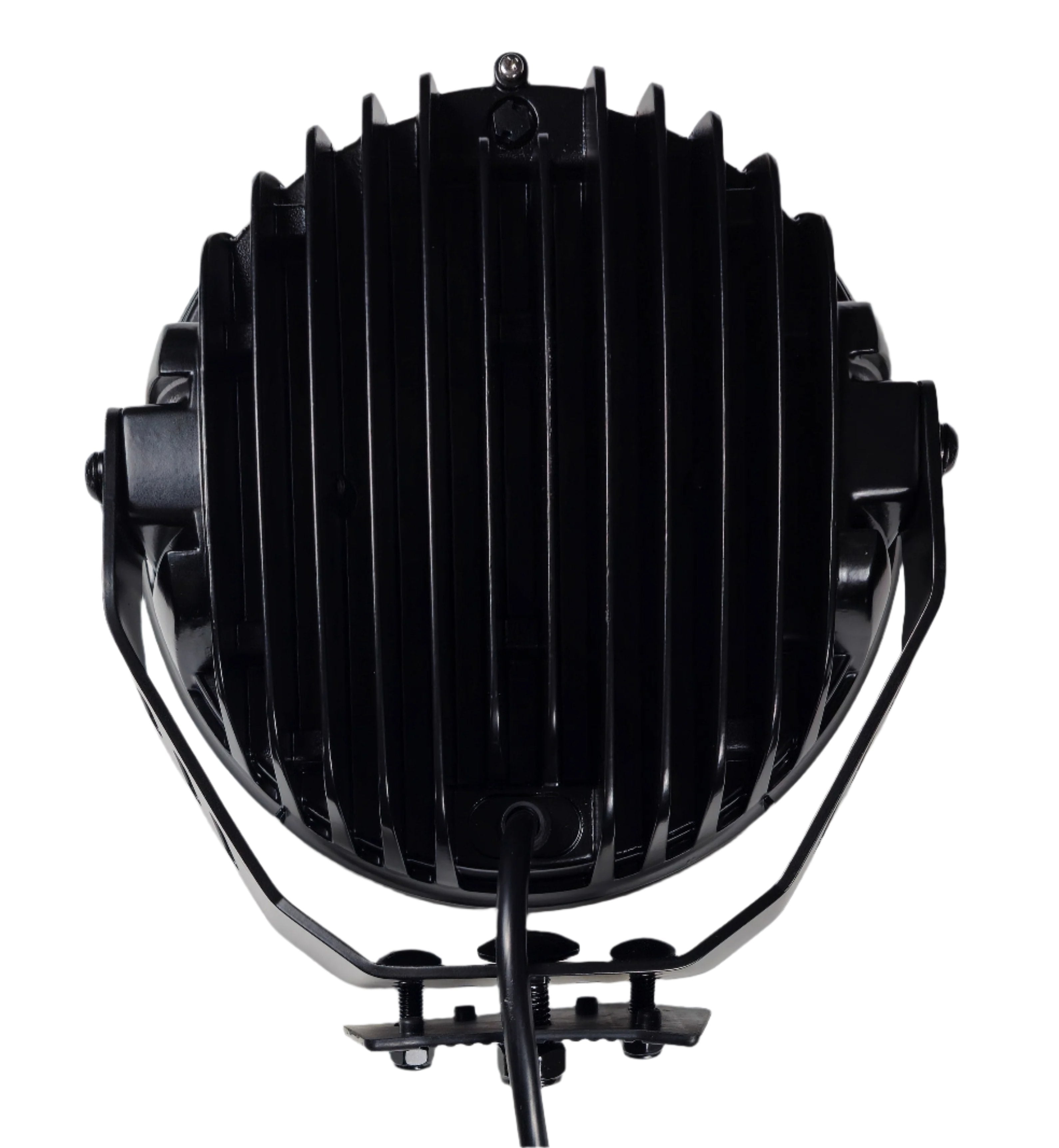 Round Off Road LED Light - 9 inch Back