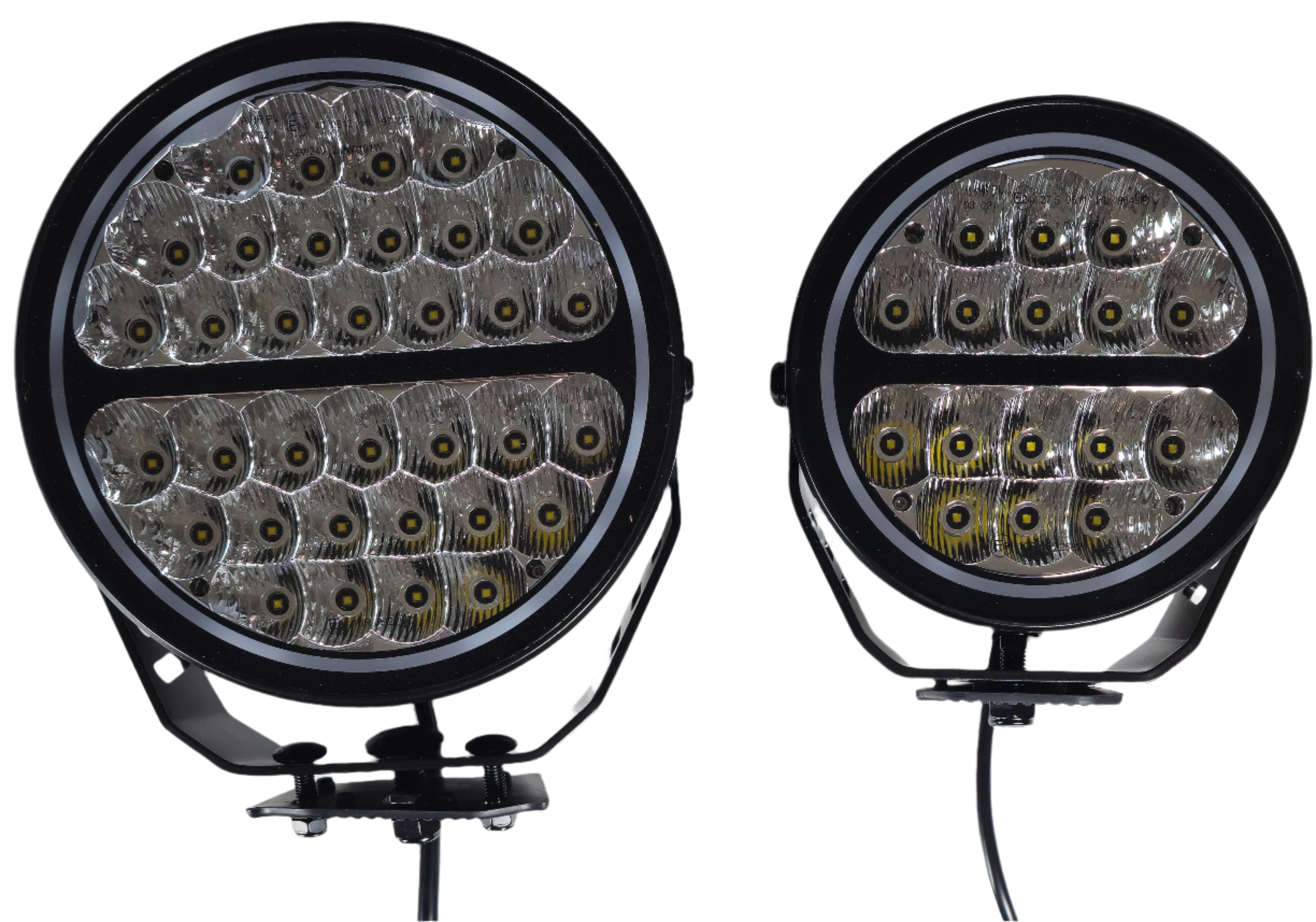 Round Off Road LED Light - Both Sizes